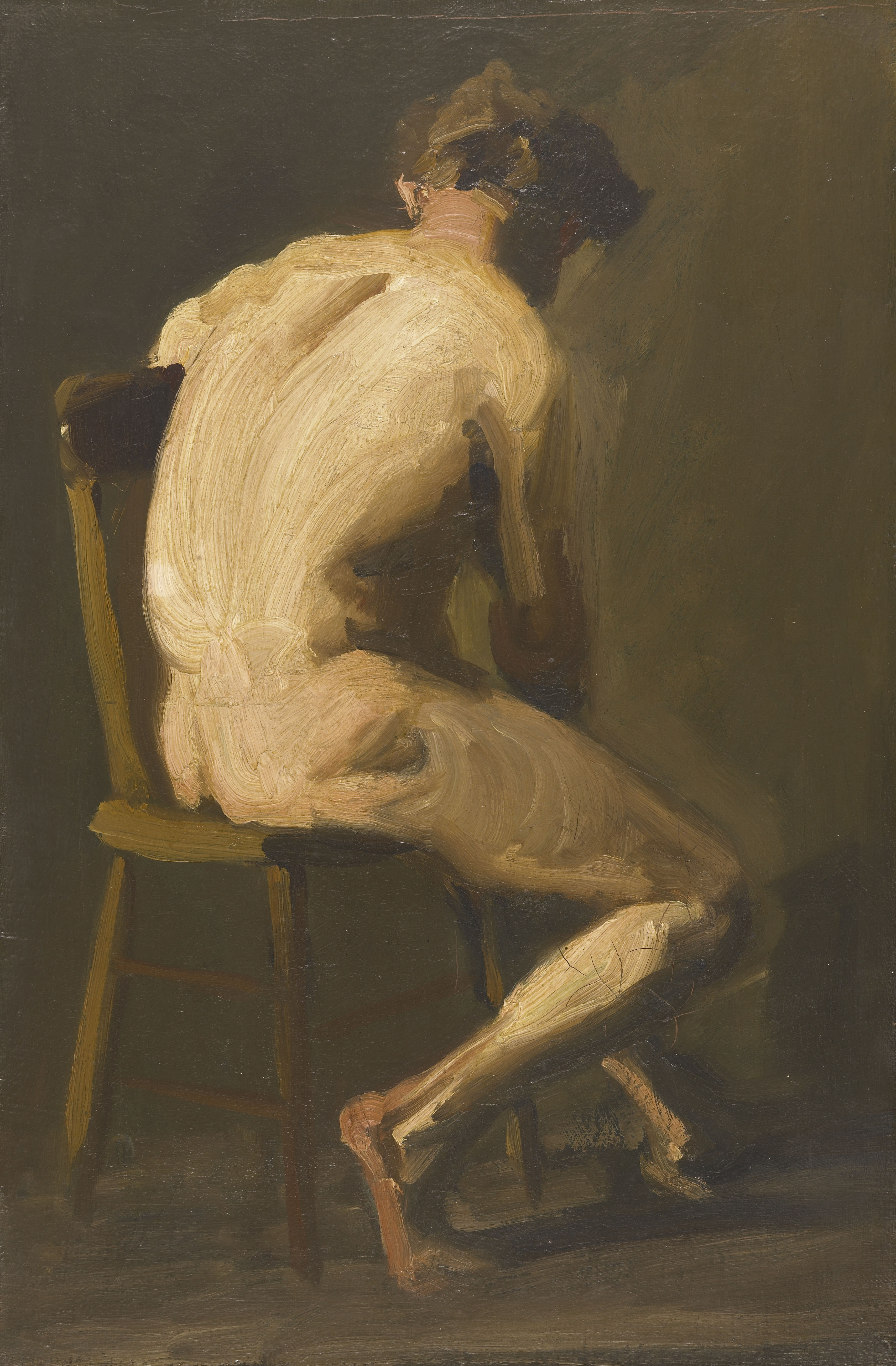 Seated Nude by George Wesley Bellows