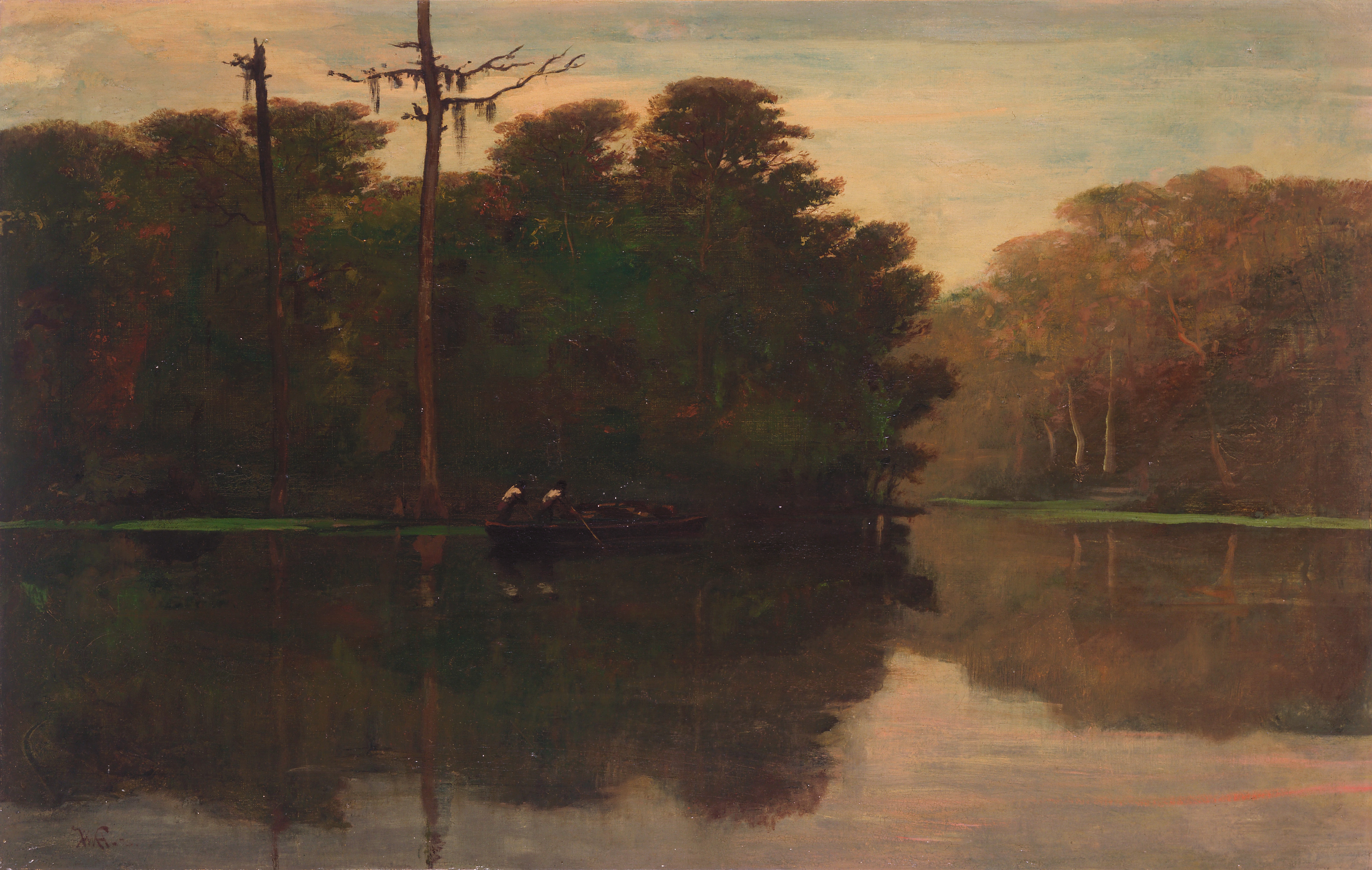 Governor's Creek, Florida by William Morris Hunt