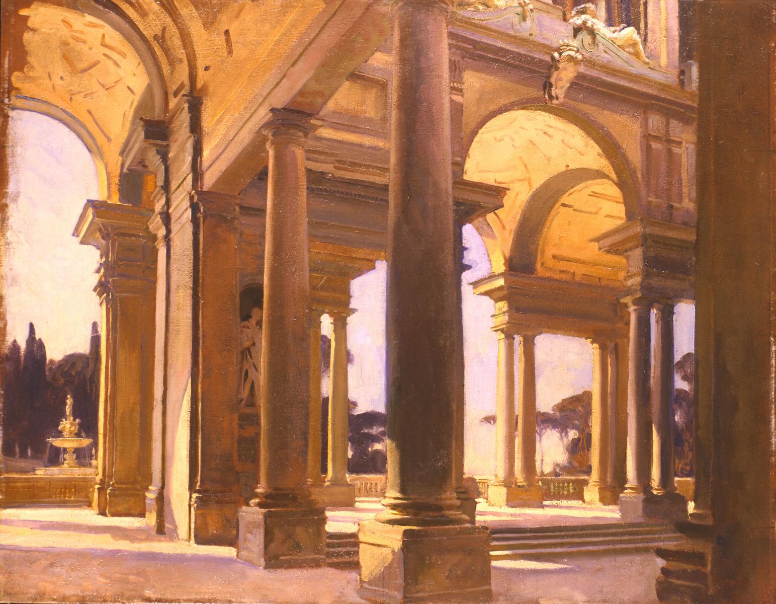 John Singer Sargent, Study of Architecture, Florence, ca. 1910