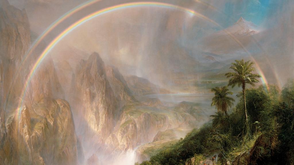 Rainy Season in the Tropics by Frederic Edwin Church