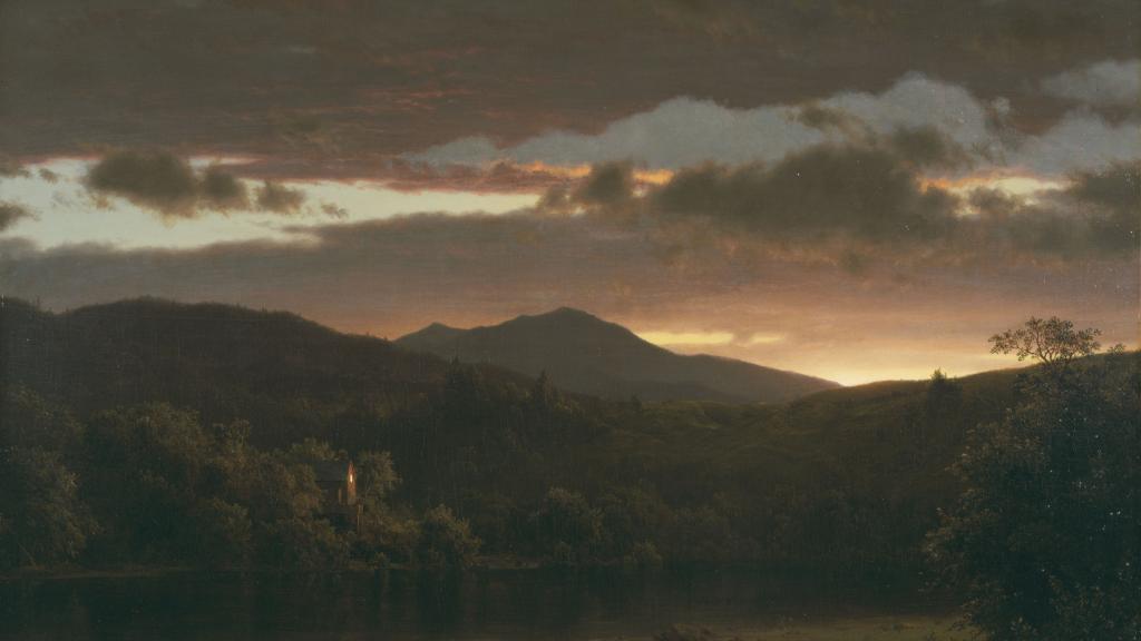 Twilight by Frederic Edwin Church