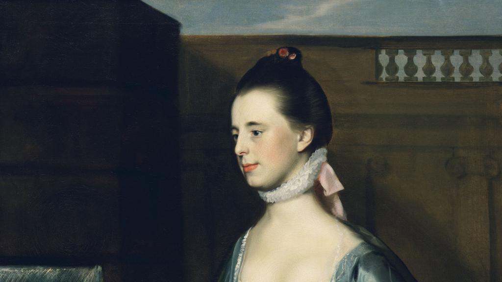 Mrs. Daniel Sargent (Mary Turner) by John Singleton Copley