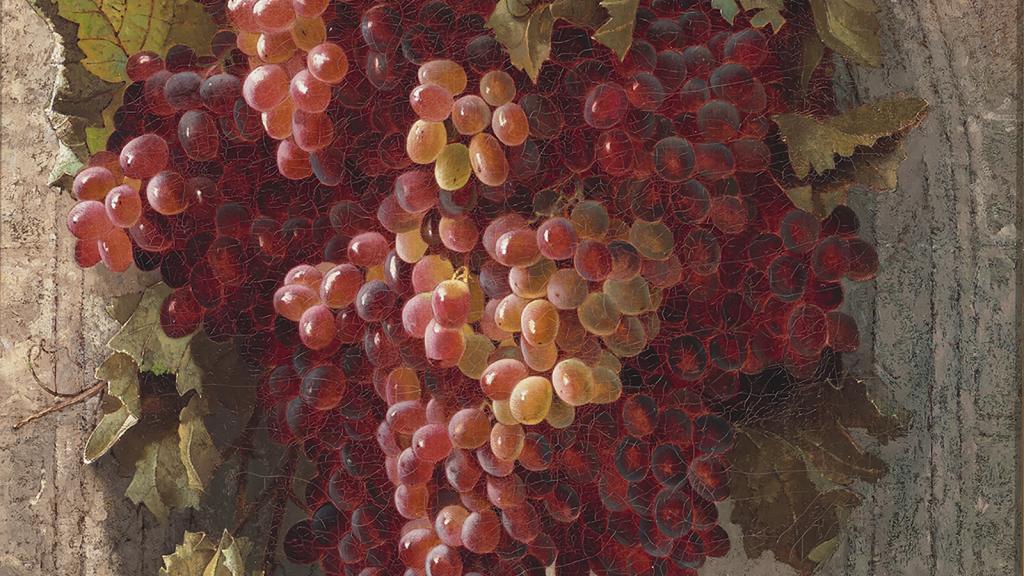 Flame Tokay Grapes by Edwin Deakin