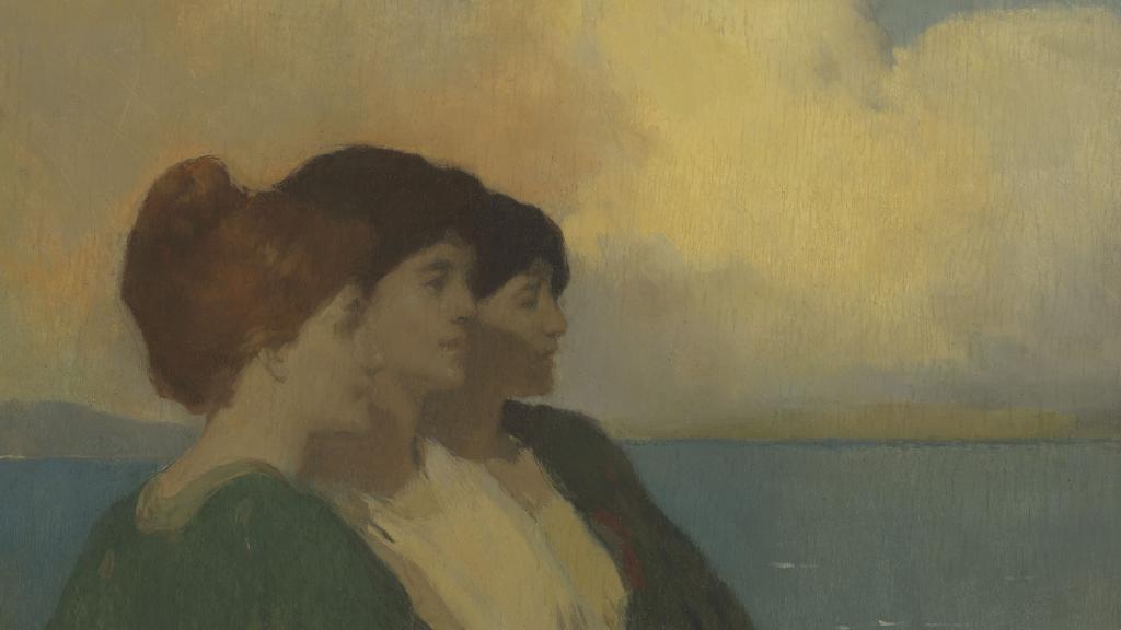 Song of the Sea (The Three Graces) by Arthur Frank Mathews