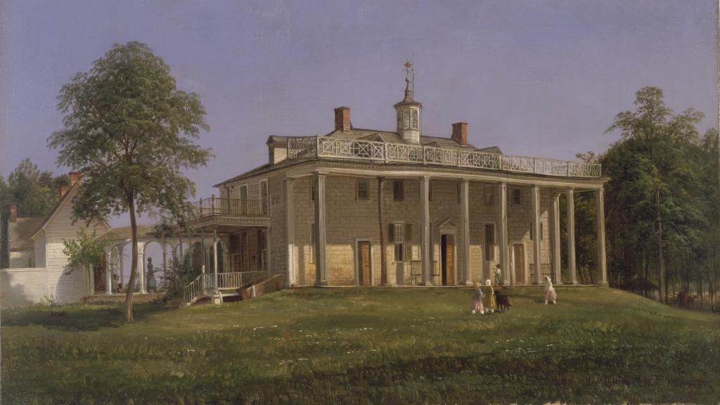 View of Mount Vernon by Joachim Ferdinand Richardt