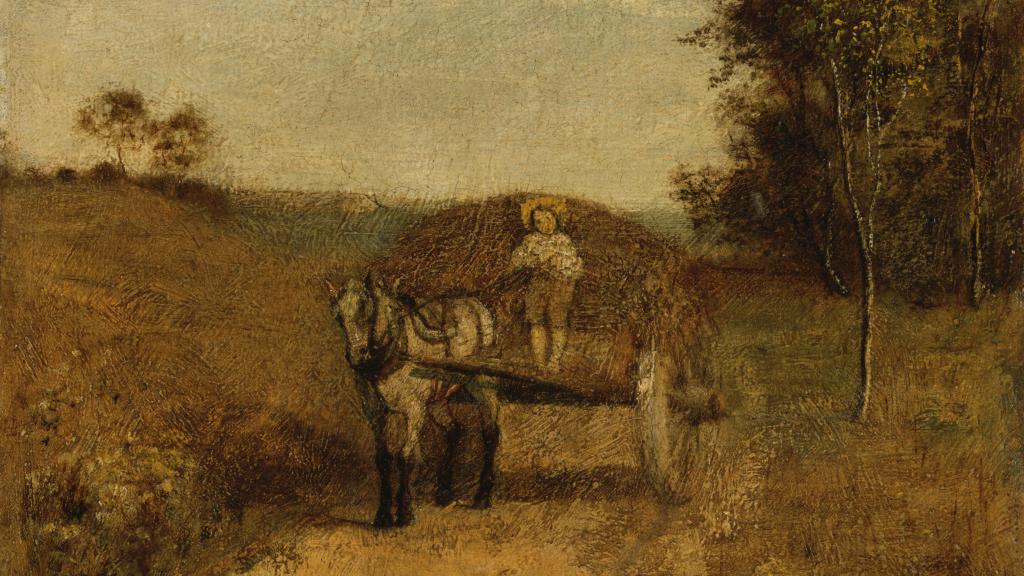 Boy Driving a Wagon by Albert Pinkham Ryder