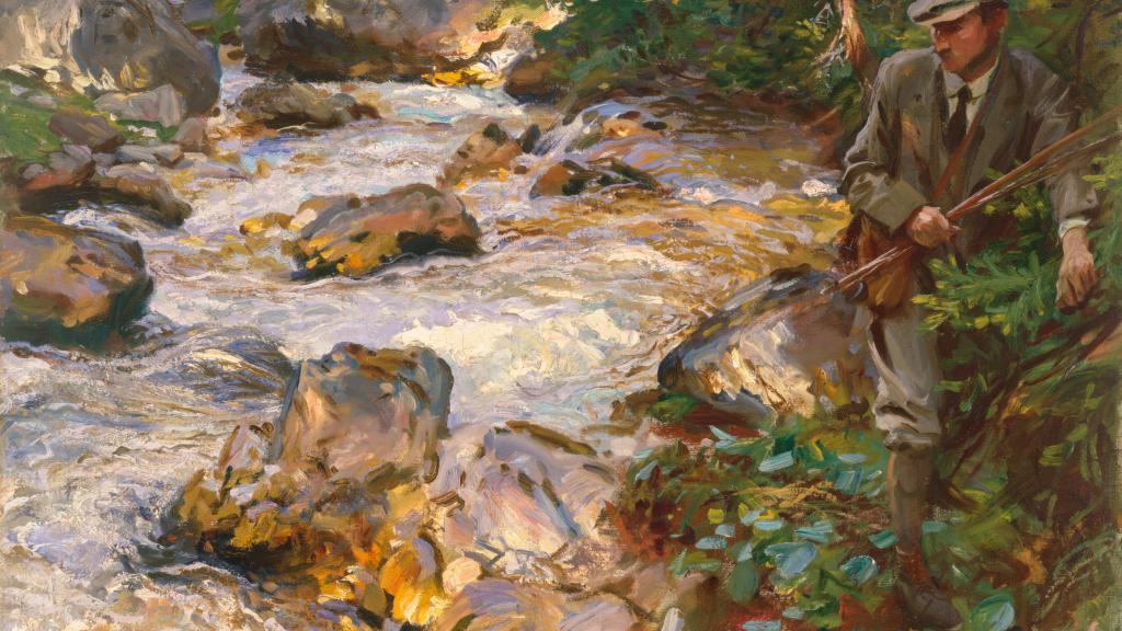 Trout Stream in the Tyrol by John Singer Sargent