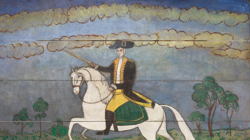 George Washington on a White Charger by Unidentified artist