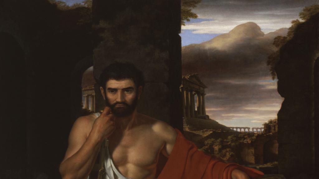 Caius Marius Amid the Ruins of Carthage by John Vanderlyn