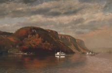 On the Hudson by John George Brown