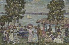 The Holiday by Maurice Brazil Prendergast
