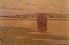 The Hill beyond the Marsh by Arthur Wesley Dow