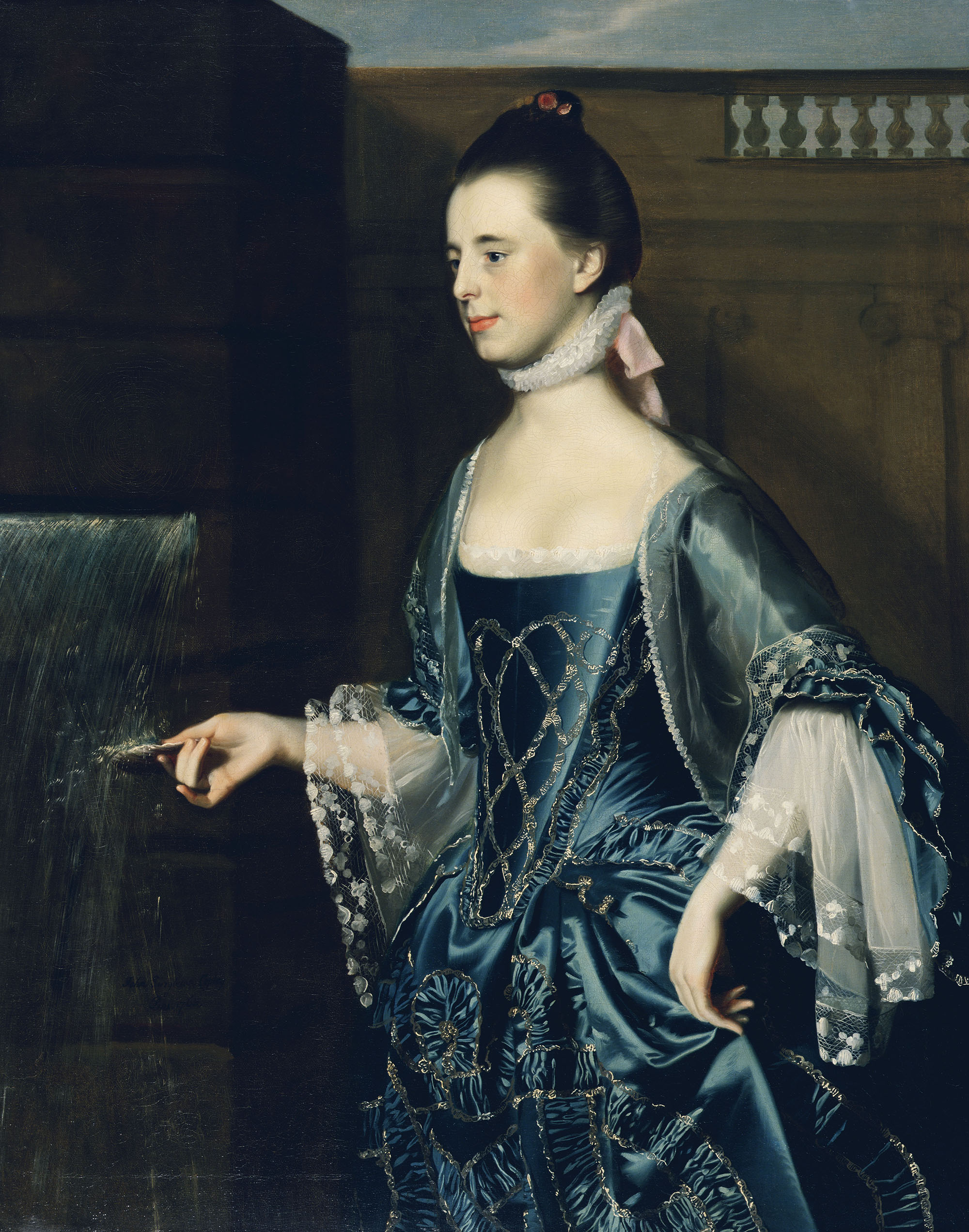 Mrs. Daniel Sargent (Mary Turner) by John Singleton Copley