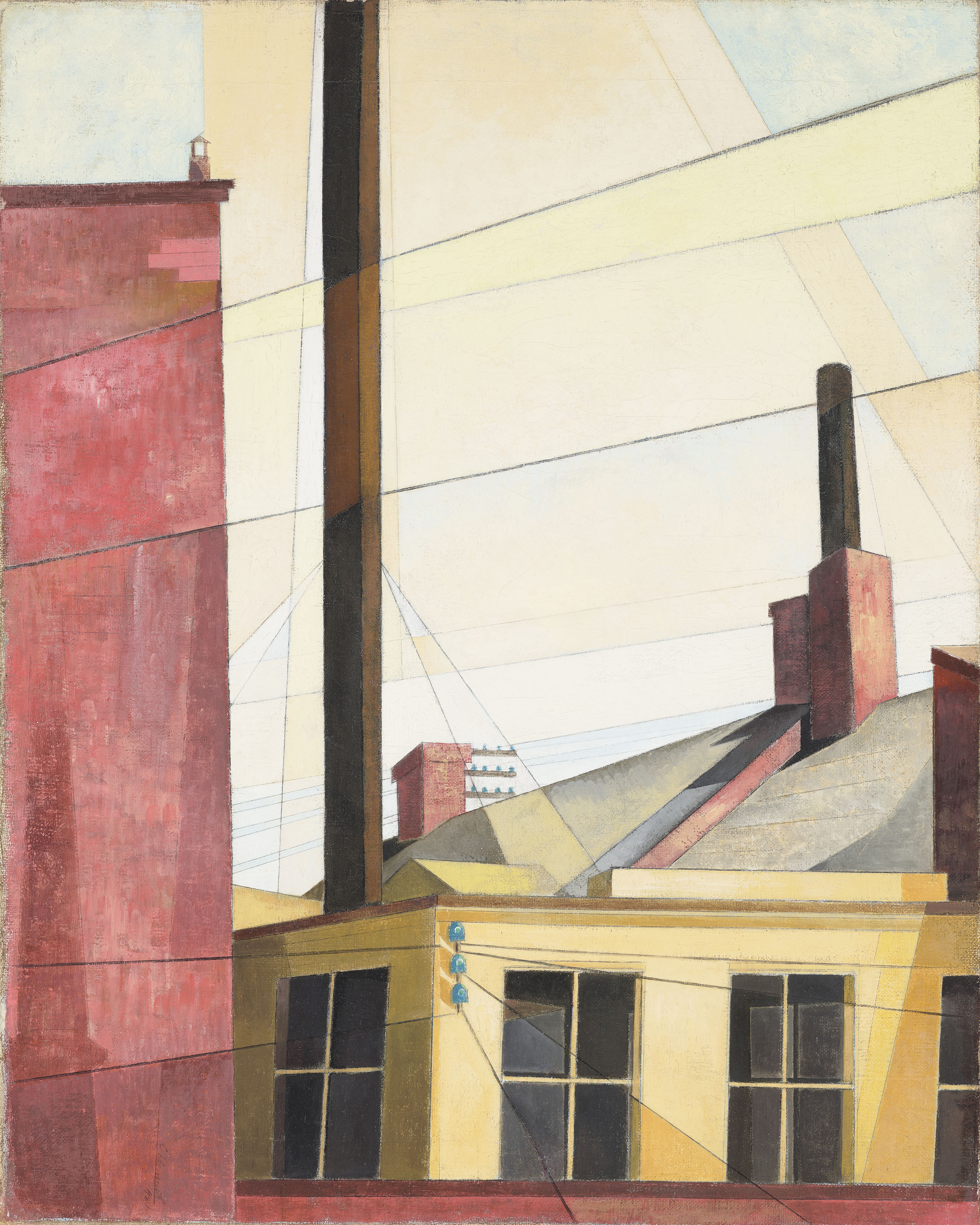 From the Garden of the Château by Charles Demuth