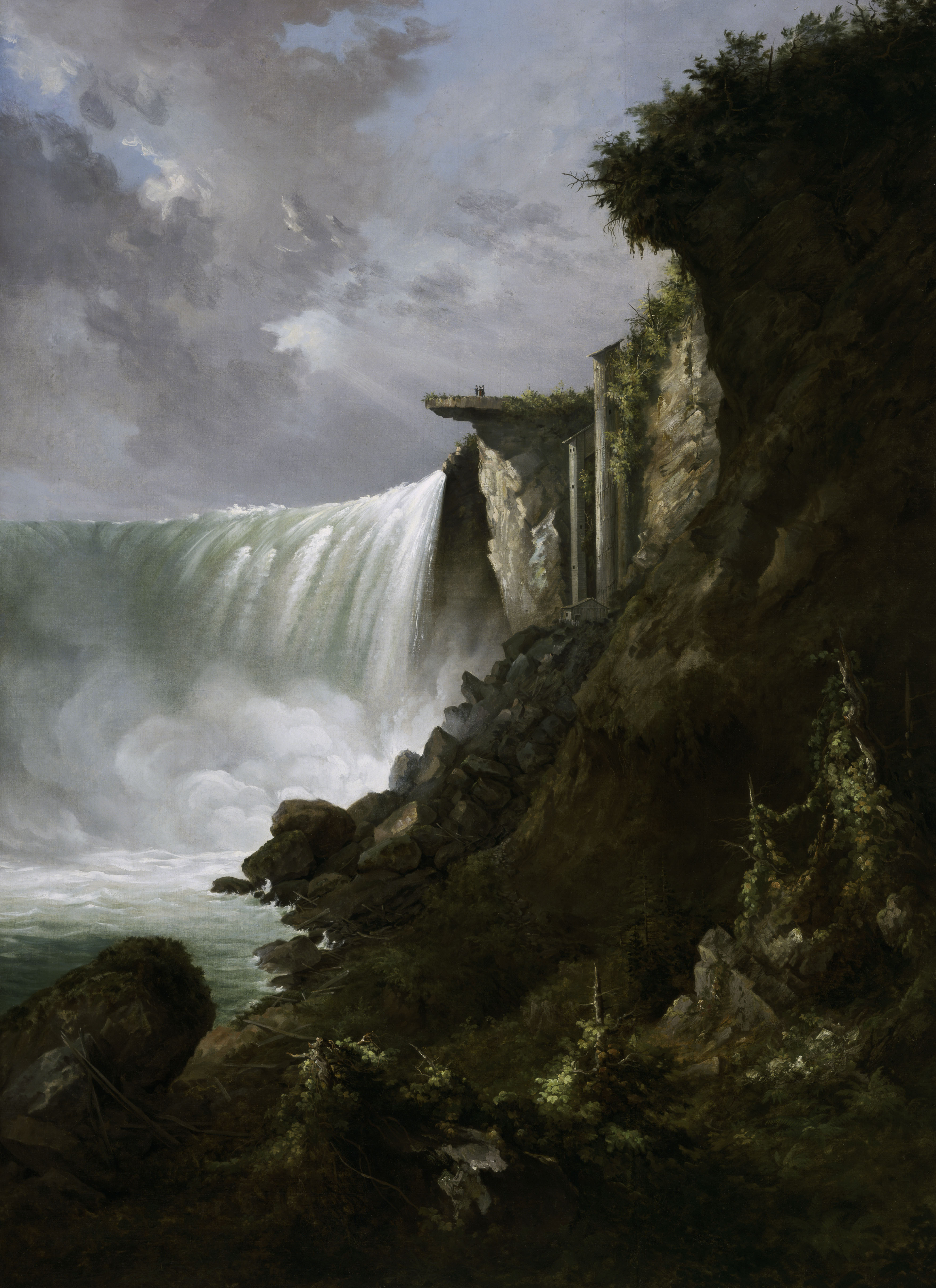 Horseshoe Falls from below the High Bank by Gustav Grunewald