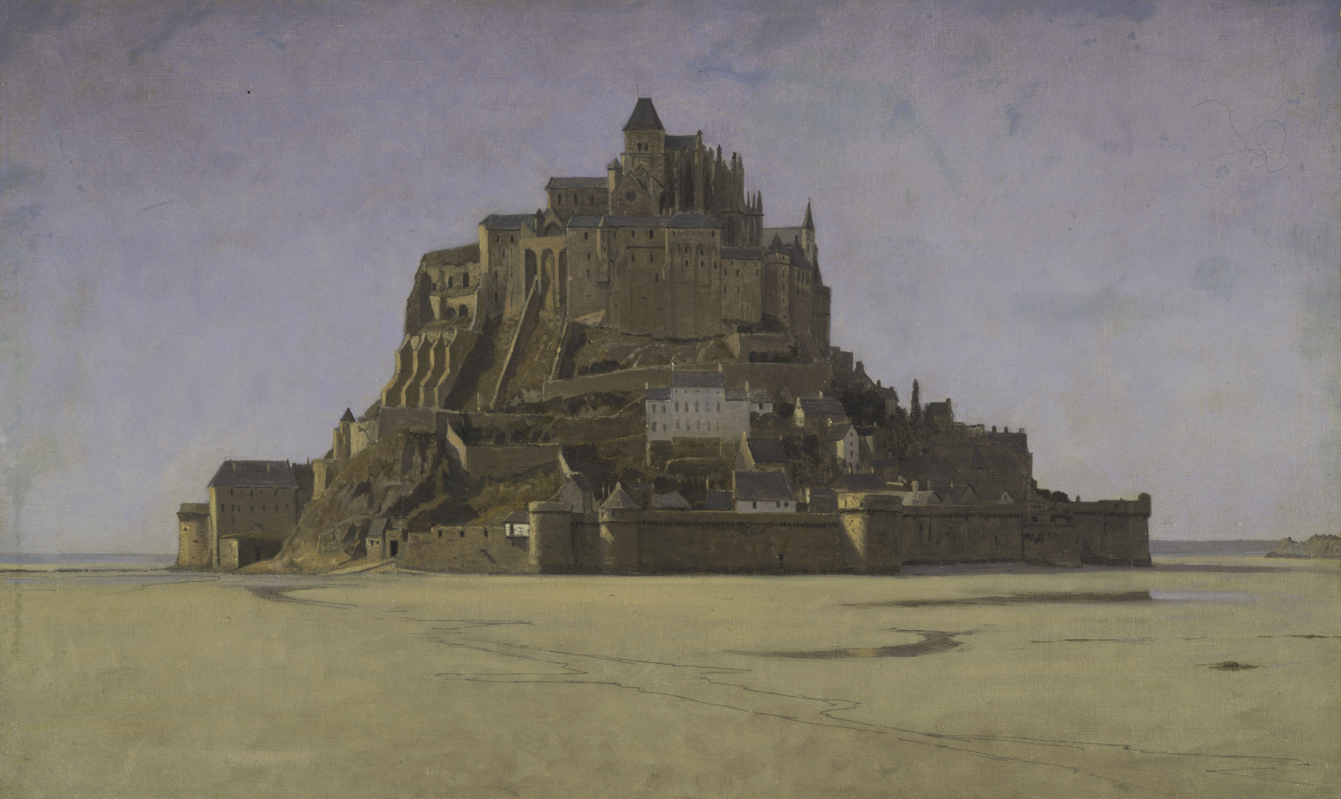Mont-Saint-Michel by William Stanley Haseltine