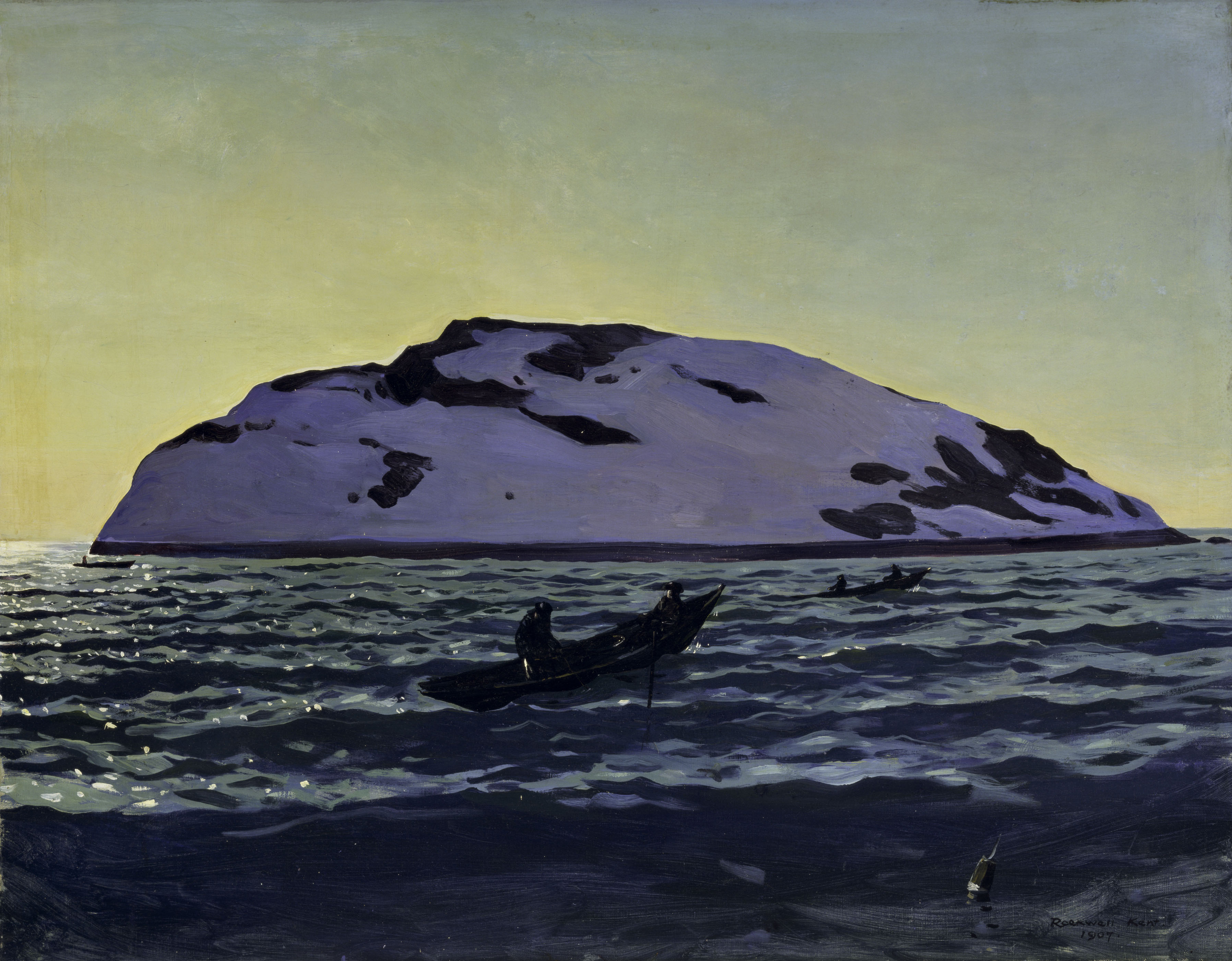Afternoon on the Sea, Monehegan by Rockwell Kent