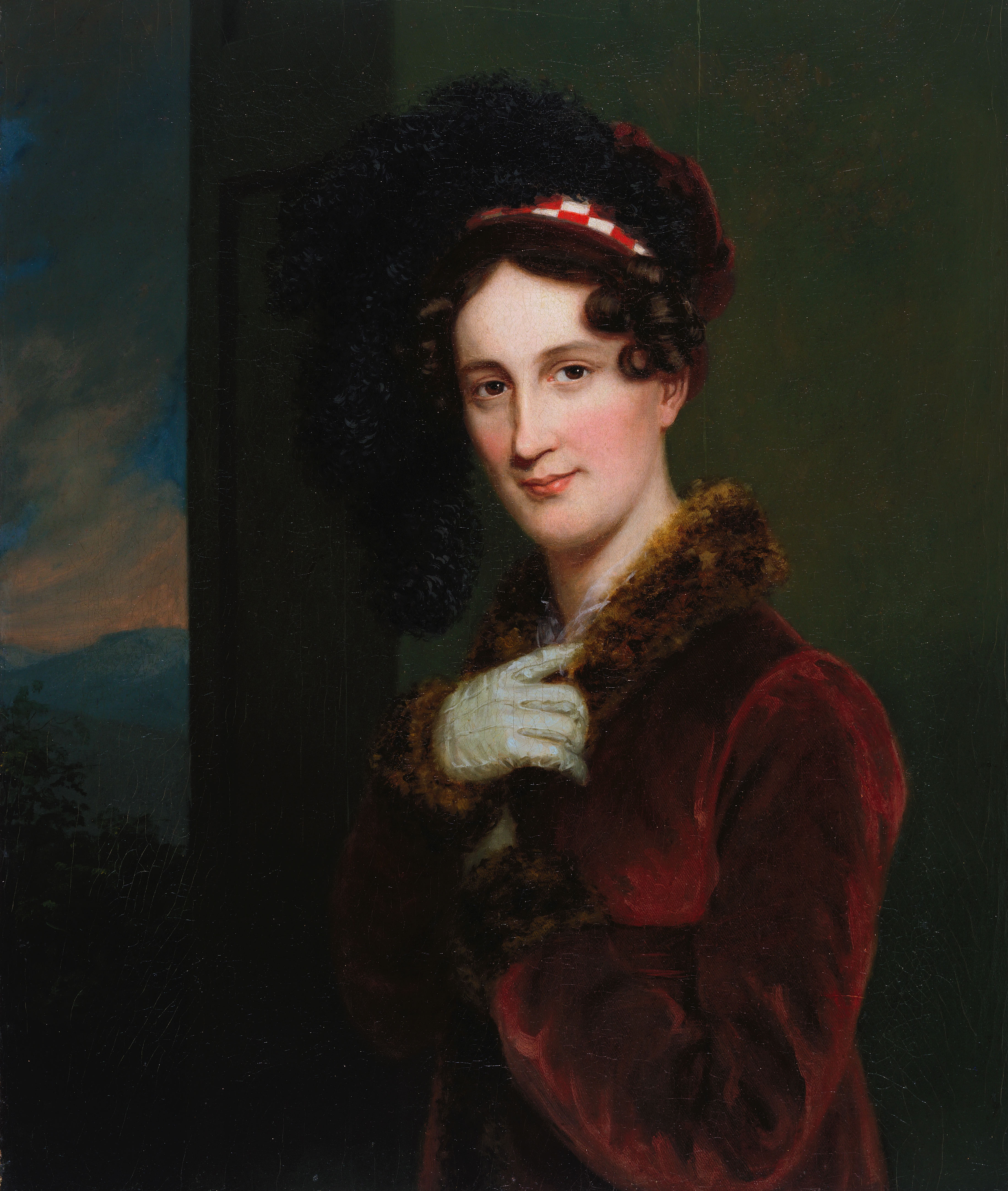Miss Virginia Polk by Charles Bird King