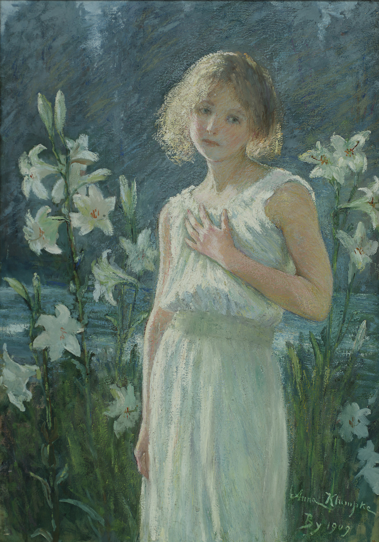 Among the Lilies by Anna Elizabeth Klumpke