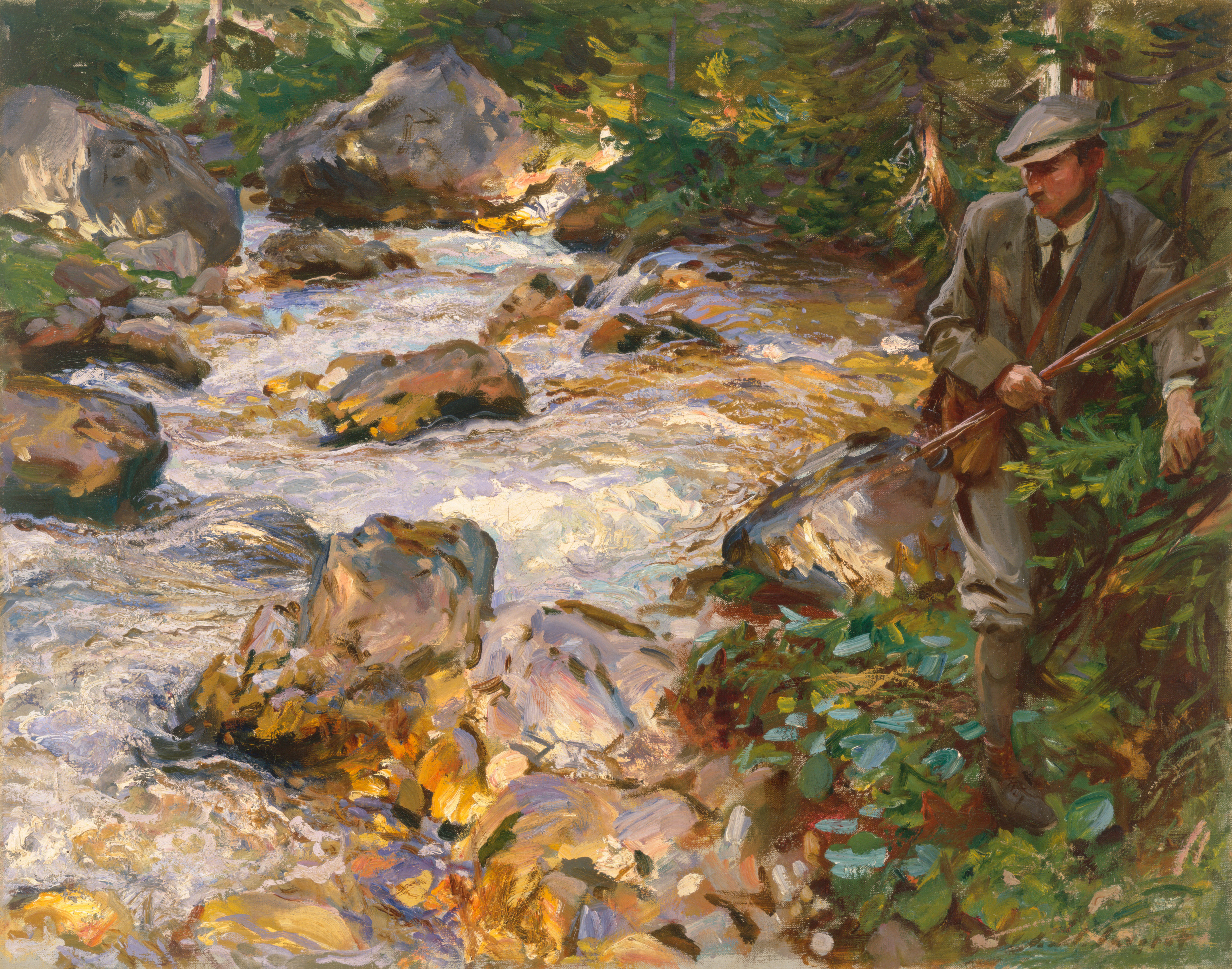 Trout Stream in the Tyrol by John Singer Sargent
