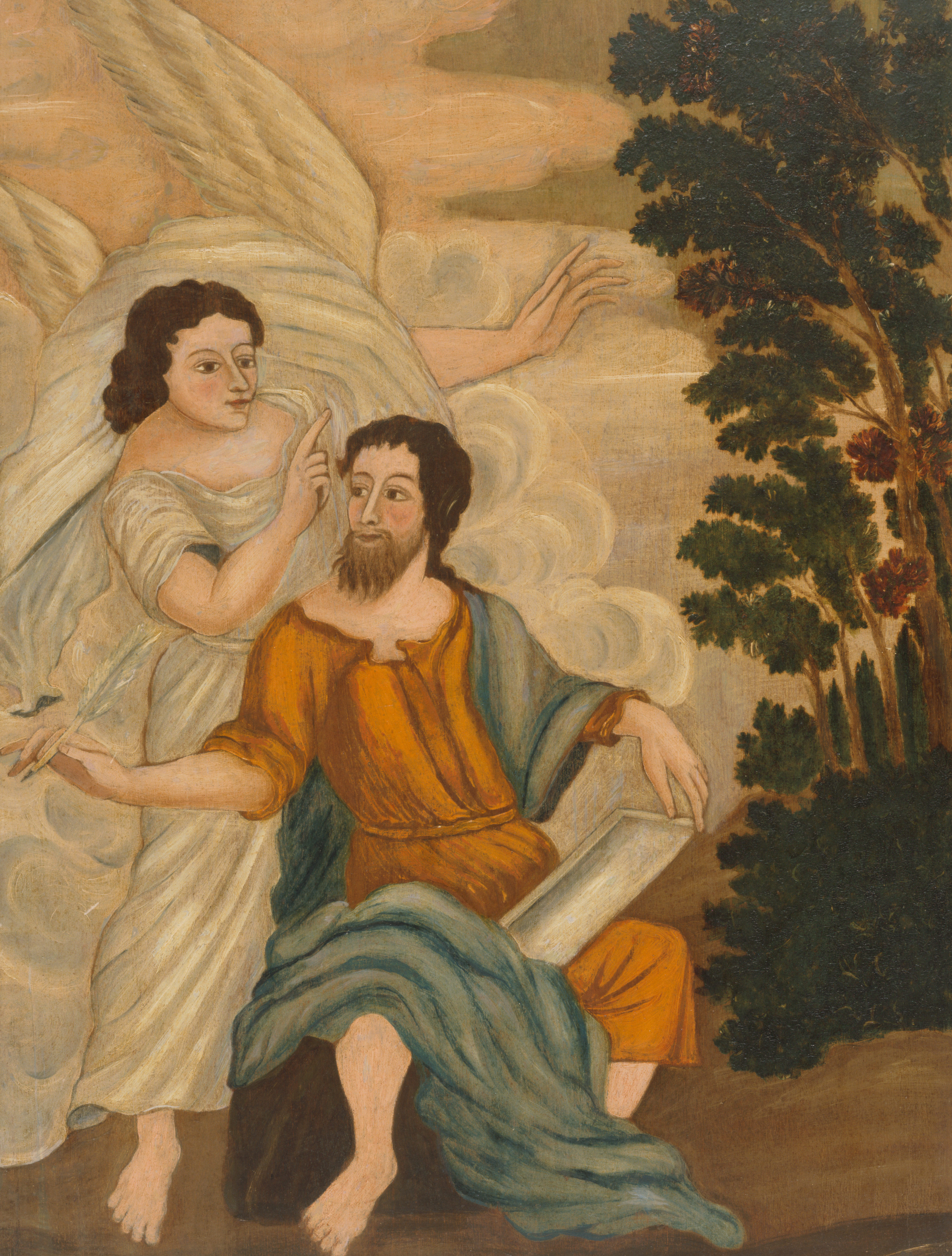 St. Matthew and the Angel by Unidentified artist