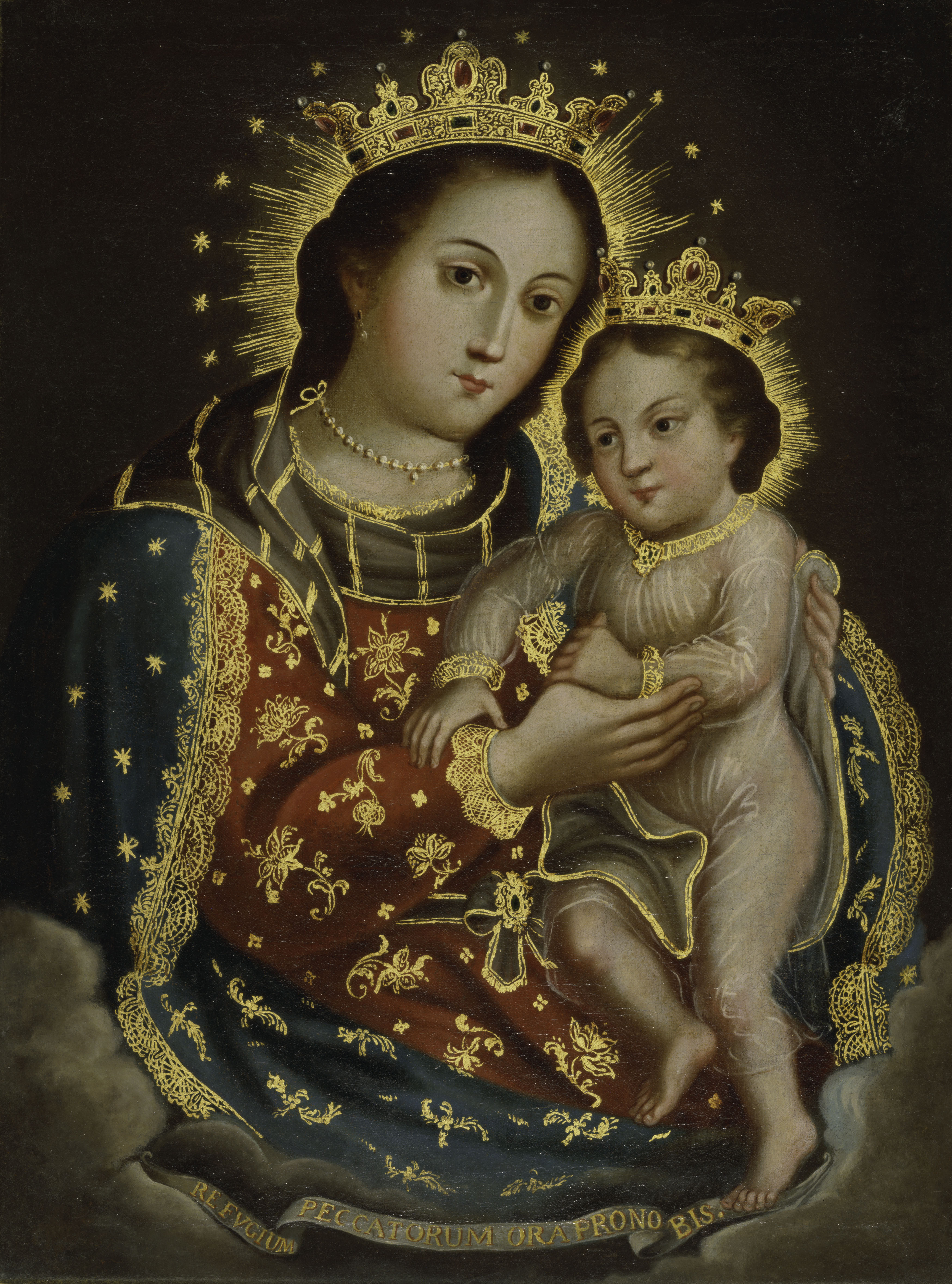 Our Lady Refuge of Sinners (Nuestra Señora, del Refugio de los Pecadores) by Unidentified artist