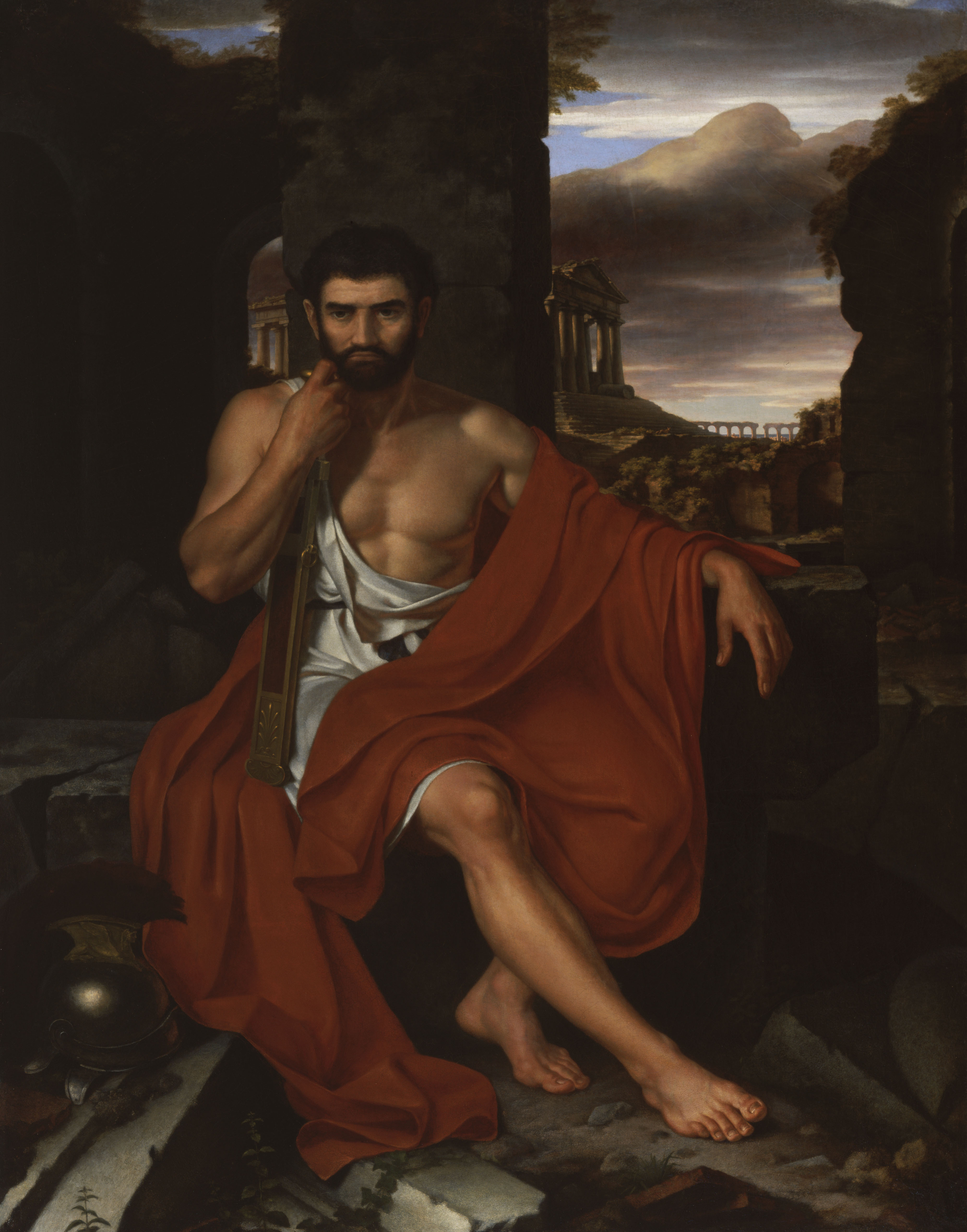 Caius Marius Amid the Ruins of Carthage by John Vanderlyn
