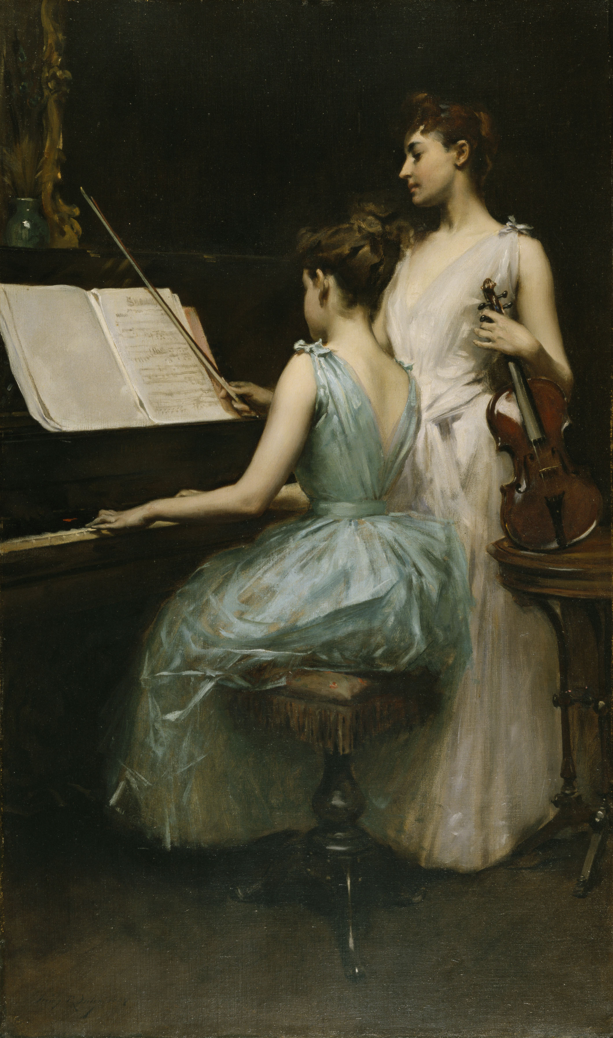 The Sonata by Irving Ramsay Wiles