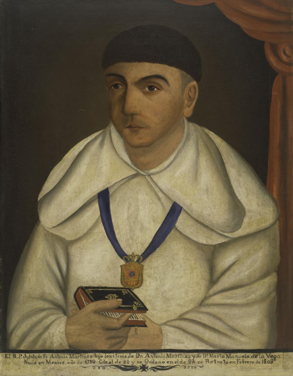 Unidentified artist, Reverend Father Antonio Martinez, 1809