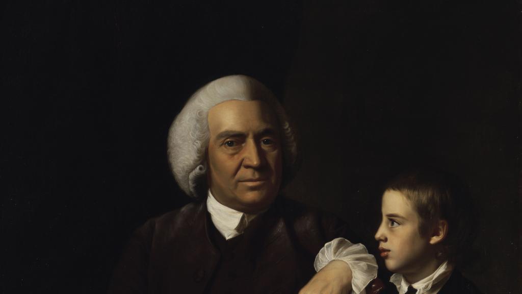 William Vassall and His Son Leonard by John Singleton Copley