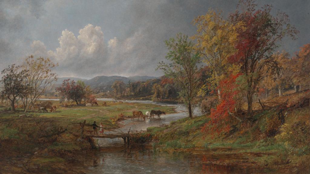 October by Jasper Francis Cropsey