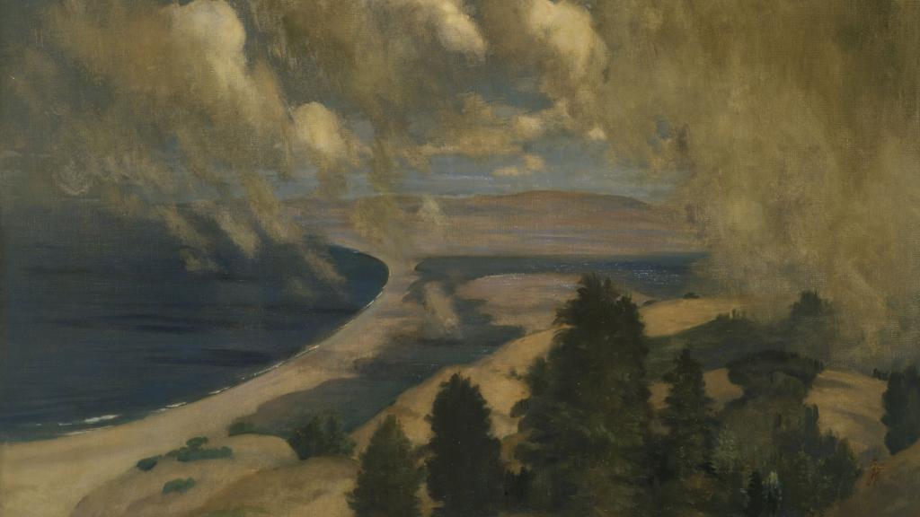 Pacific Parnassus, Mount Tamalpais by Arthur Bowen Davies