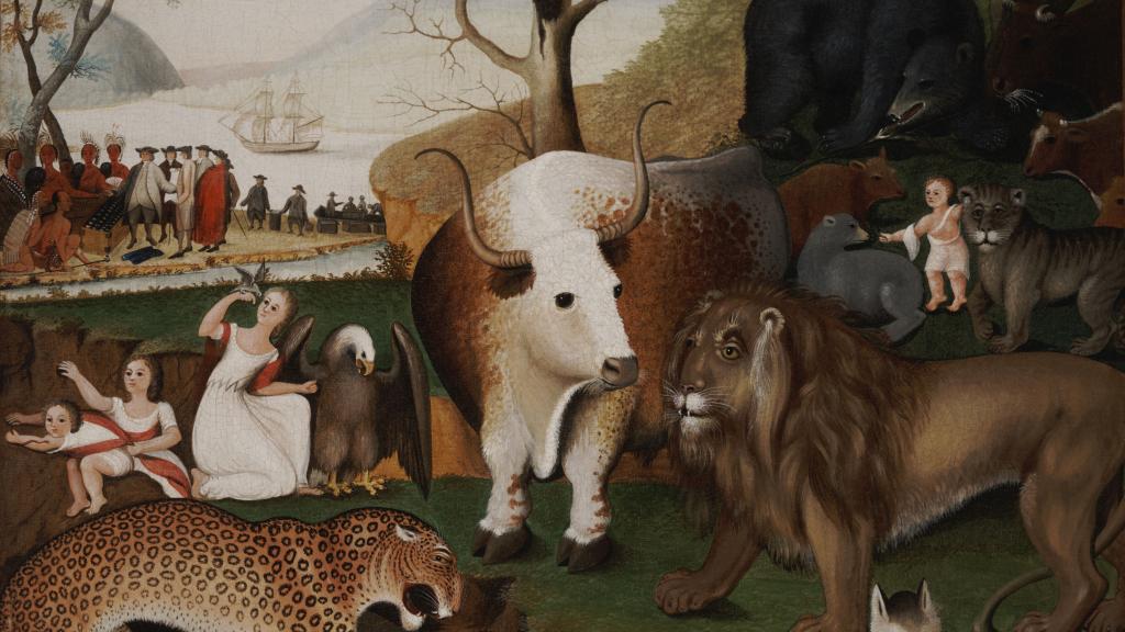 The Peaceable Kingdom by Edward Hicks