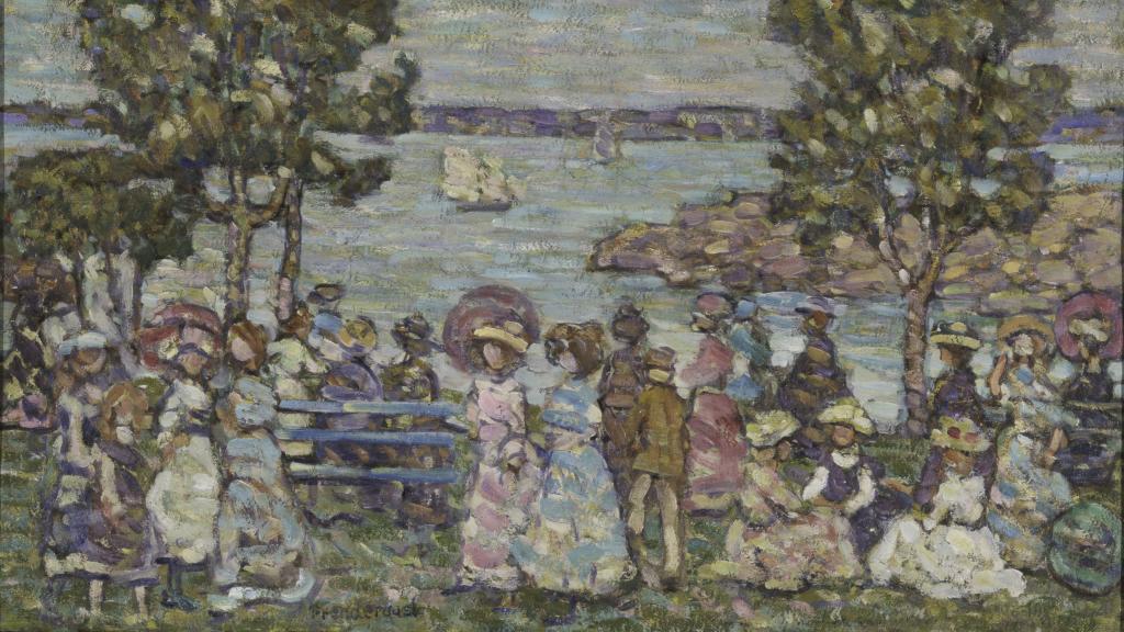 The Holiday by Maurice Brazil Prendergast