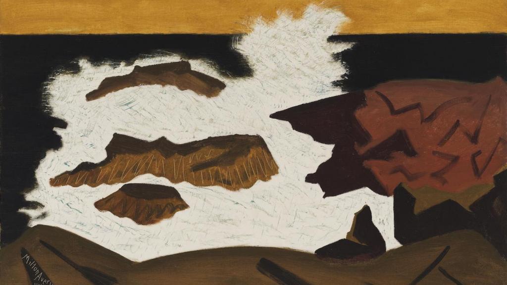 Milton Avery, Black Sea, 1945