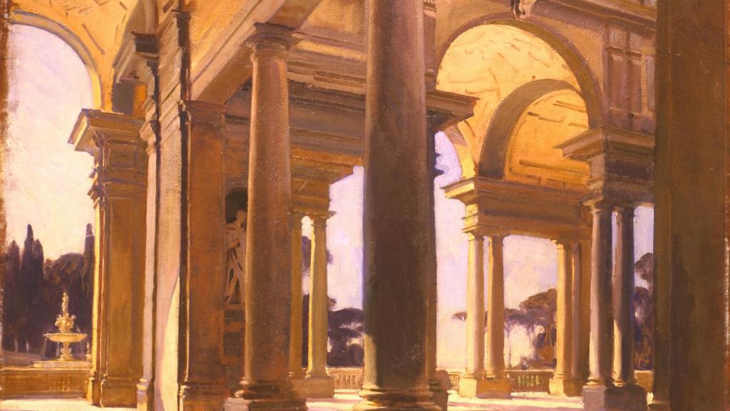 John Singer Sargent, Study of Architecture, Florence, ca. 1910
