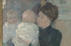 Mother and Child by John Henry Twachtman