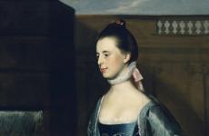 Mrs. Daniel Sargent (Mary Turner) by John Singleton Copley