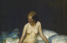 Seated Nude by Guy Pène du Bois
