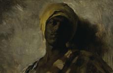 Study for "Guard of the Harem" by Frank Duveneck