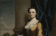 Mrs. Charles Apthorp (Grizzell Eastwick Apthorp) by Robert Feke