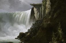 Horseshoe Falls from below the High Bank by Gustav Grunewald