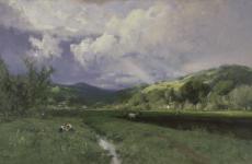 Spring Landscape (Spring in Marin County) by William Keith